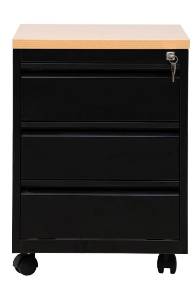 Gürkan Container, 60 x 46 x 62 cm, Schwarz, Buche, MPG/3.5346.6, 100550