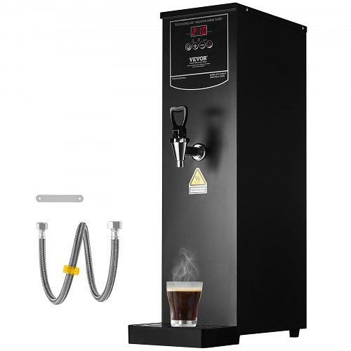 VEVOR Kommerzieller Wasserkocher 20L Elektrischer Heißwasserspender Edelstahl, SYKSQCGK50LHZYXN9V2