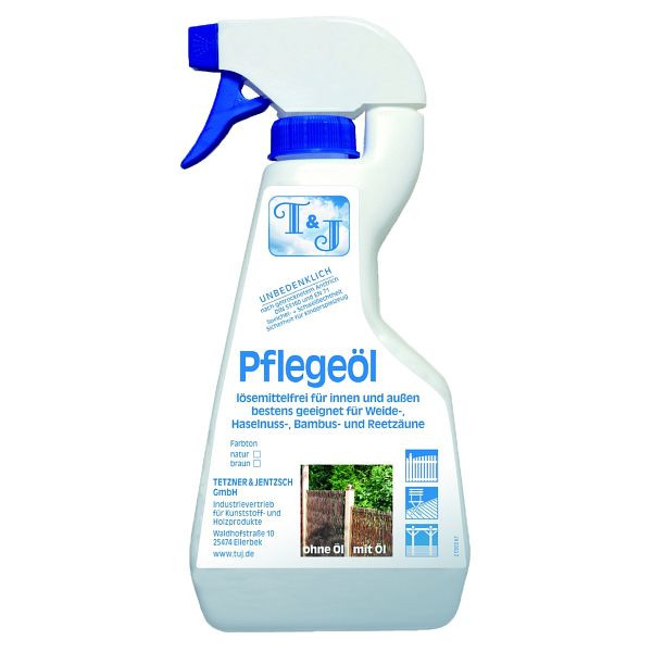T&J T & J Pflegeöl, natur 500 ml, in der Pumpflasche, 37208