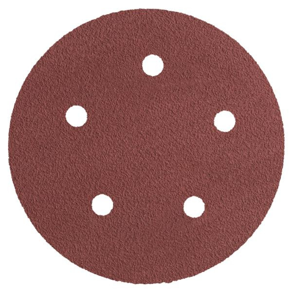 3M Cubitron II Hookit Gewebeschleifscheibe 947A, 125 mm, 80+, 5-fach gelocht, VE: 200 Scheiben, 7100113111