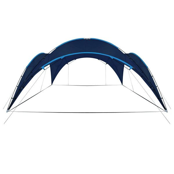 vidaXL Kuppel-Pavillon 450x450x265 cm Dunkelblau, 91571