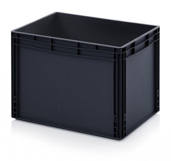 Auer ESD-Eurobehälter, LxBxH: 60 x 40 x 42 cm, ESD EG 64/42 HG