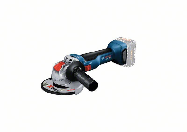 Bosch Akku-Winkelschleifer GWX 18V-10 mit X-LOCK, Solo Version, Karton, 06017B0100
