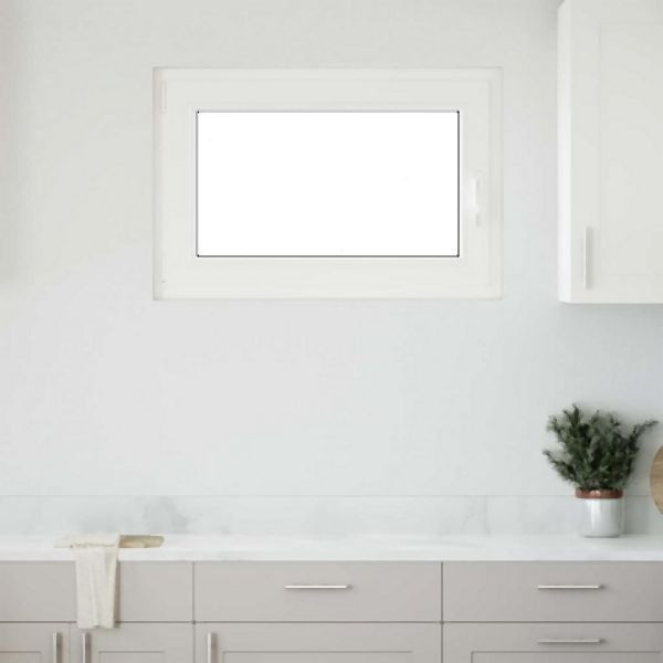 vidaXL Kellerfenster RISOR 90x60 cm Dreh Kipp DIN Links Anthrazit, 4108403