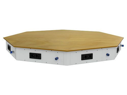 Bedrunka+Hirth 6-Eck Energieaufsatz unbestückt, Maße in mm (BxTxH): 1570 x 1450 x 165, 03.88.73/BLB