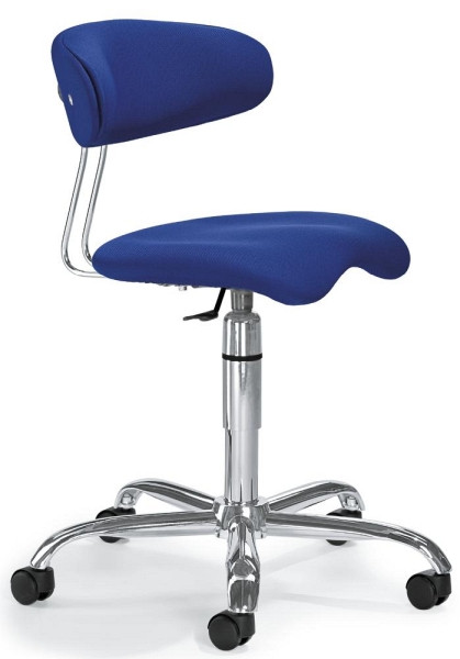 Deskin Drehstuhl SITNESS MEDICO, Blau, 440 x 400 x 700 mm, 278970