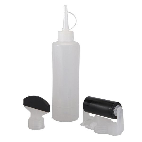 Silverline Holzleimflasche mit verschiedenen Aufsätzen, 250 ml, 999309