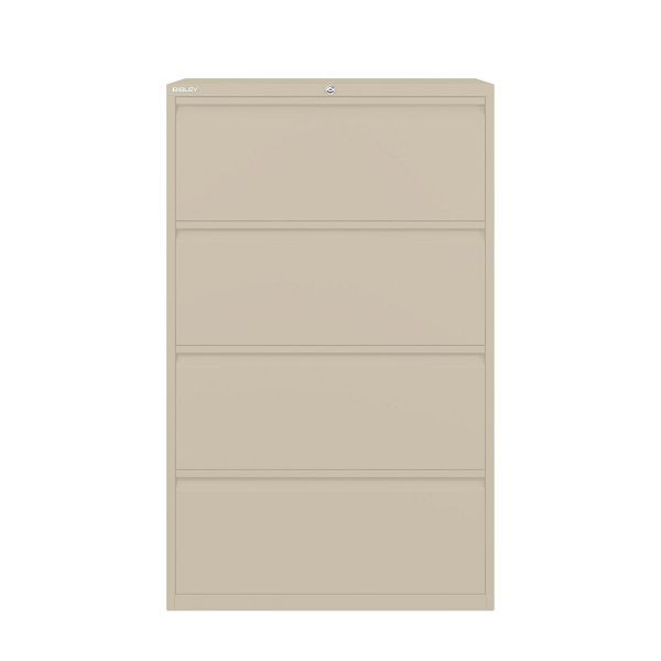 Bisley Essentials Schubladenschrank, Höhe 1300-1324 mm, 643 sand, YESF0813643