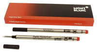 Produktbild von MONT BLANC Tintenrollermine - M, nightfire red, MB128234 MONT BLANC Tintenrollermine - M, nightfire red, MB128234