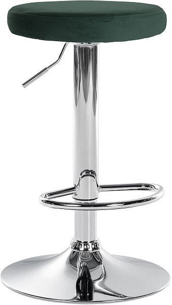 CLP Barhocker Ponte Samt chrom, grün, 322032, 4251756489090