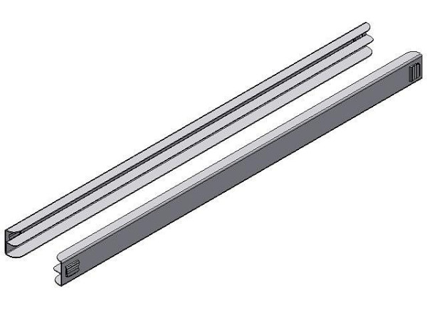 NordCap Auflageschienen, Tiefe in mm: 523, VE: 2 Stück, 46760901276