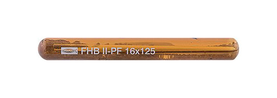 Fischer Patrone FHB II-PF 16x125, VE: 10 Stück, 508001