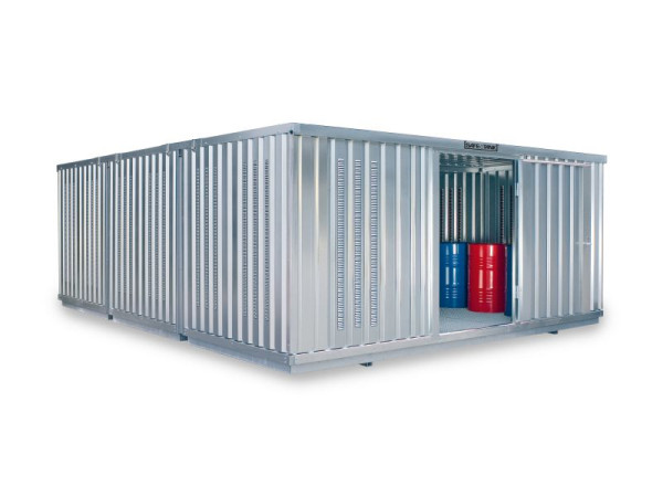 SÄBU SAFE Tank Kombination 5000, PLG, inkl. Endmontage, nicht isoliert, 5.080 x 6.520 x 2.300 mm, Einflügeltüre auf der 5 m Seite, F219460101-F905