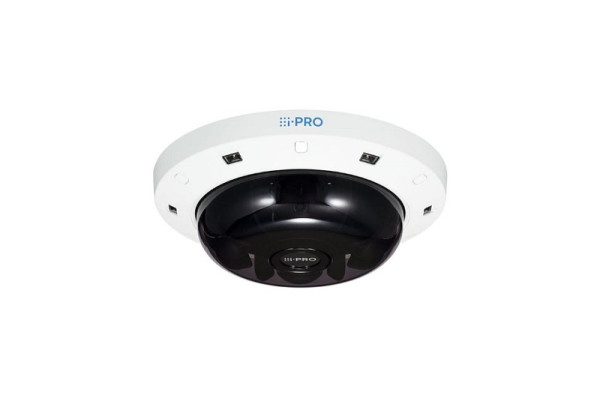 i-Pro Netzwerk Multisensor Kamera S-Serie, 4x6MP@15fps, 3,1mm AI, IK10, IP66/67, IR, smoked, out, WV-S8564LG