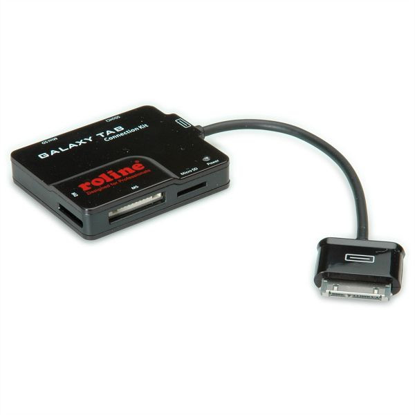 ROLINE USB 2.0 CardReader für SAMSUNG Galaxy Tablet, 15.08.6253