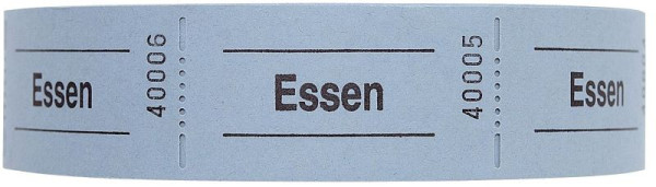WOLF & APPENZELLER Gutscheinrolle "Bier" gelb, VE: 1000 Abrisse, 601012