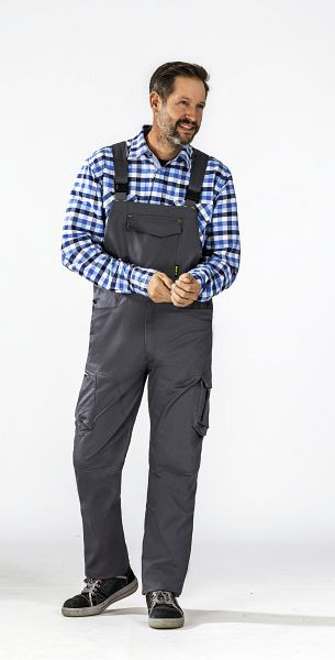 Planam Stretchline Latzhose, anthrazit, Größe 28, 6621028