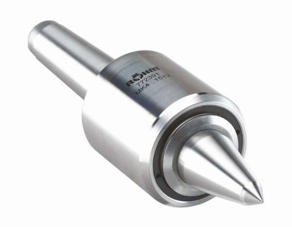 Röhm Mitlaufende Zentrierspitzen 60°, Morsekegel 4, Größe 754, verlängerte NC-Spitze, 772391