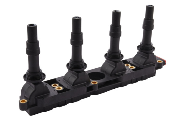 HELLA Zündspule, 12V, 5-polig, Blockzündspule, geschraubt, 5DA 358 000-041