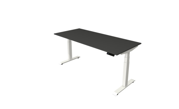 Kerkmann Steh-/Sitztisch Move 4 neu 180 x 80 cm Gestell weiß, Tischplatte anthrazit, 10090713