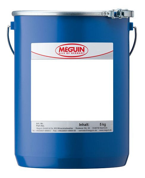 Meguin Mehrzweckfett L3, Eimer Kunststoff, VE: 5 kg, 6493