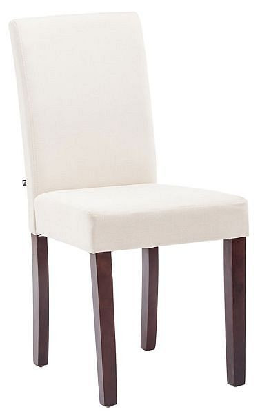 CLP Esszimmerstuhl Ina Stoff cappuccino, creme, 101176653