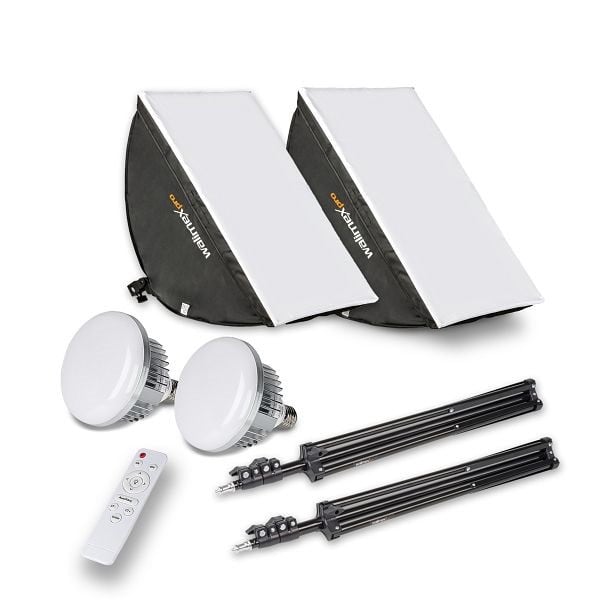 Walimex pro LED 60W Softbox 40x60cm Bi Color Kit 2, 23109