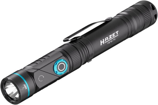 Hazet UV LED Taschenlampe, 800 lm, 150 m Leuchtweite, 1979-75, 4000896272891