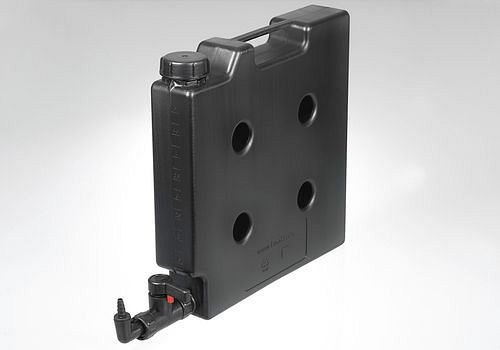 DENIOS Raumsparkanister mit Ablasshahn, 5 Liter Volumen, elektrisch leitfähig, 263370
