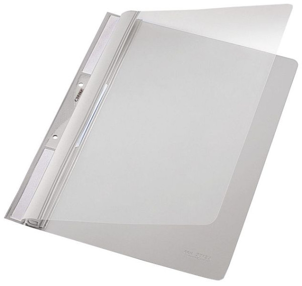 LEITZ 4190 Einhängehefter Universal, A4, 250 Blatt, PVC, grau, 4190-00-85