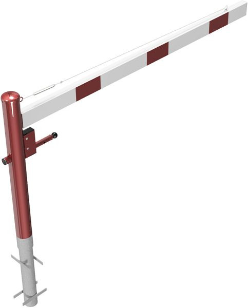 Schake Drehschranke 2,00m, mit Dreikantverschluss, mit Seilzugverstärkung, 4113_20FB