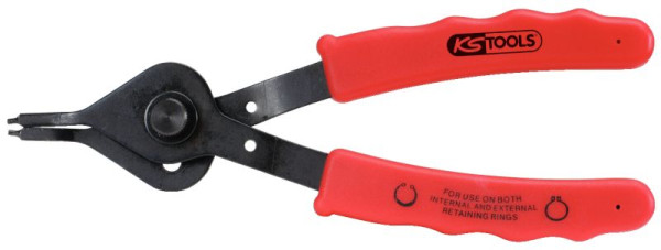 KS Tools Sicherungszange aus Satz 500.1320, 1mm, gerade Spitze, 500.1321