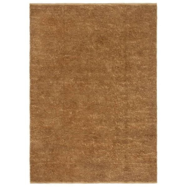vidaXL Schlingenteppich Handgefertigt 180x250 cm Jute und Baumwolle, 345000