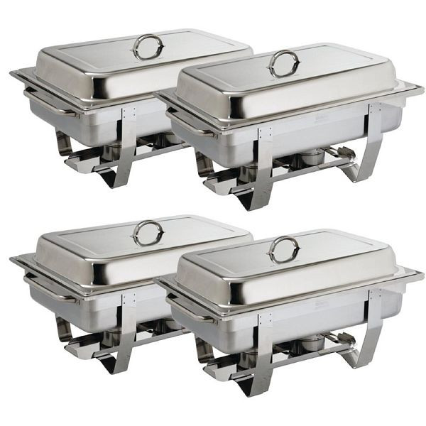 Olympia Milan Chafing Heisse Theke Set, VE: 4 Stück, S299