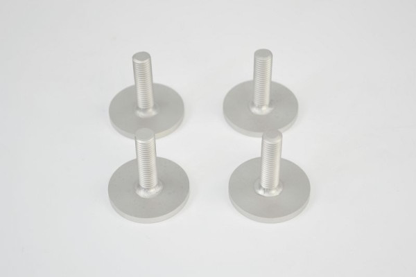 Ackermann Spülmaschinen Höhenversteller 10 - 40 mm (4-Set), Haubenspülmaschinen Sockelaufstellung, 9001024