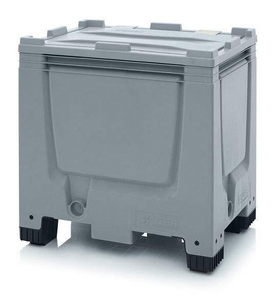 Auer Big Boxen mit Scharnierdeckel Boden und Seiten geschlossen, LxBxH: 80 x 60 x 79 cm, 4 Füße, BBG 86 SA