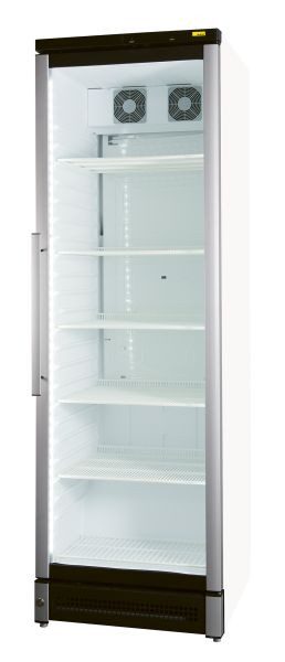 NordCap Glastürkühlschrank M 180, für Take-Away Kühlprodukte und Getränkekühlung, steckerfertig, Umluftkühlung, 477850180