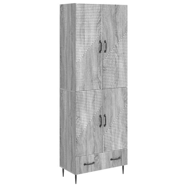 vidaXL Schrankset 2-teilig 66 x 34,5 x 95 cm Holzwerkstoff, 3416616