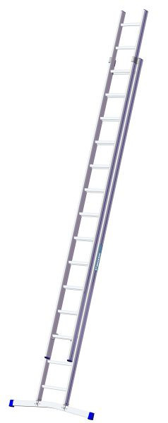 BAVARIA Schiebeleiter 920, 2-teilig, Sprossenanzahl: 2x8, Gesamtlänge: 2,39-4,07 m, 92016001