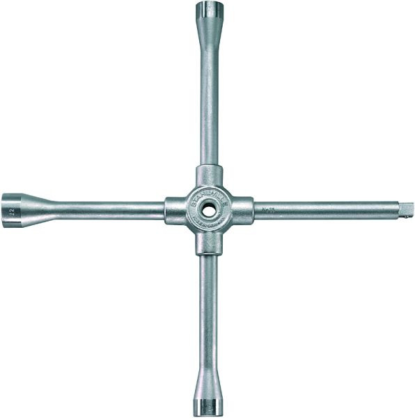 STAHLWILLE Kreuz-Steckschlüssel Nr.34c/35c Schlüsselweite 17 19 22 mm Außenvierkant 1/2", 43030006