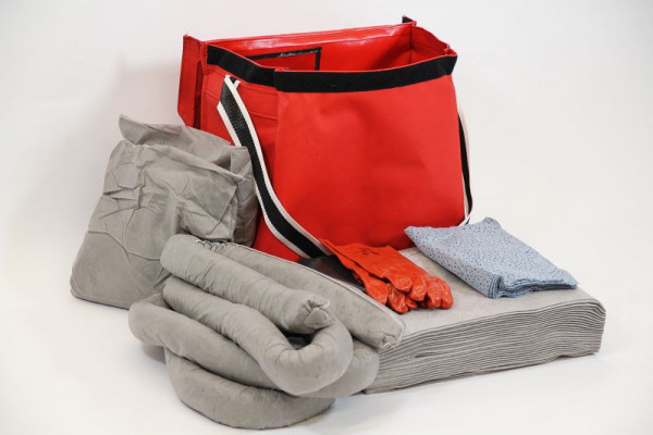 Schoeller Universal-Notfallset, grau, PVC-Tasche mit Schulterriemen, Aufnahme 100 Liter, KGD2