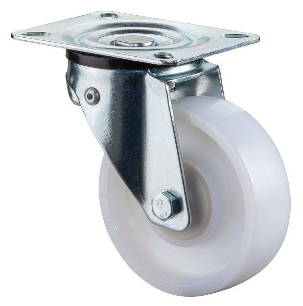 BS Rollen Lenkrolle, Kunststoffrad, Kugellager mit lastenabhängigem Richtungsfeststeller 360°, VE: 2 Stück, L300.B15.100