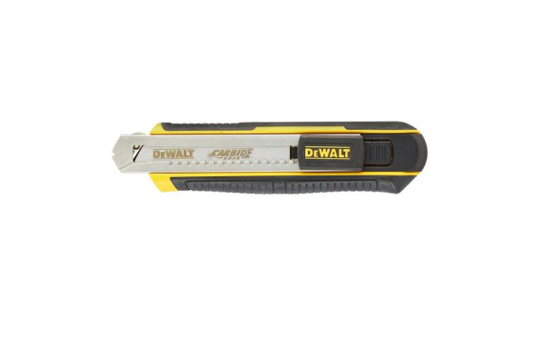 DeWalt Cutter 18mm mit Magazin inkl. 3 Wolframcarbid-beschichteten Abbrechklingen, DWHT0-10249