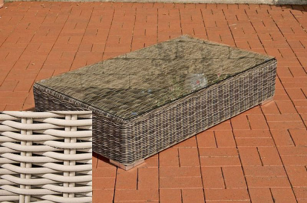 CLP Lounge-Tisch Ariano 100 x 50, perlweiß, 111362697