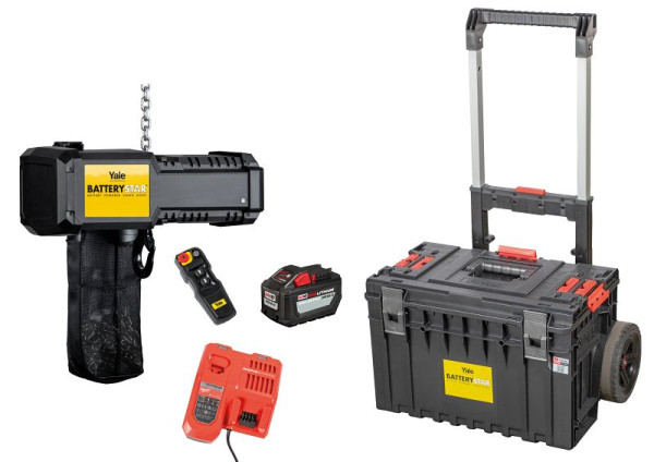 YALE elektrischer Kettenzug M18 BatteryStar Mega Kit (EU), 192109328, 4053981995960