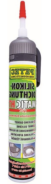 Petec Silikondichtung Matic Ht, Rot, 200ml, VE: 12 Stück, 97820