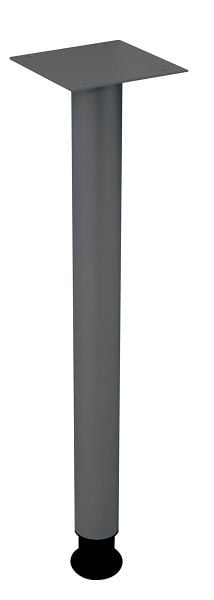 Hammerbacher Stützfuß STFH rund, Farbe: Graphit, Durchmesser: 60 mm, VSTFH/G