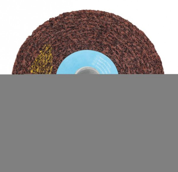 3M Scotch-Brite Kompaktscheibe FS-WL, 152,4 mm, 25,4 mm, 25,4 mm, Härte 5, A MED, VE: 3 Scheiben, 7000028522