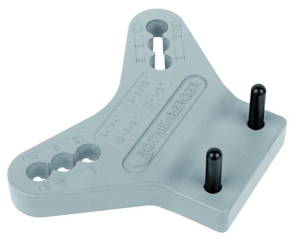 Rothenberger Gegenhalteplatte TB ohne Seitenformen, 24049