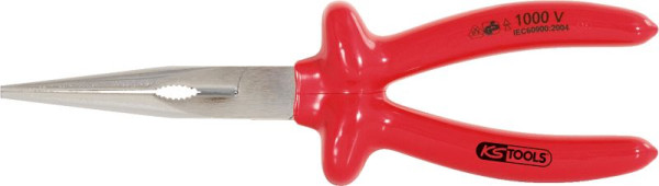 KS Tools VDE Flachrundzange, 160mm, 117.1293, 4042146328330